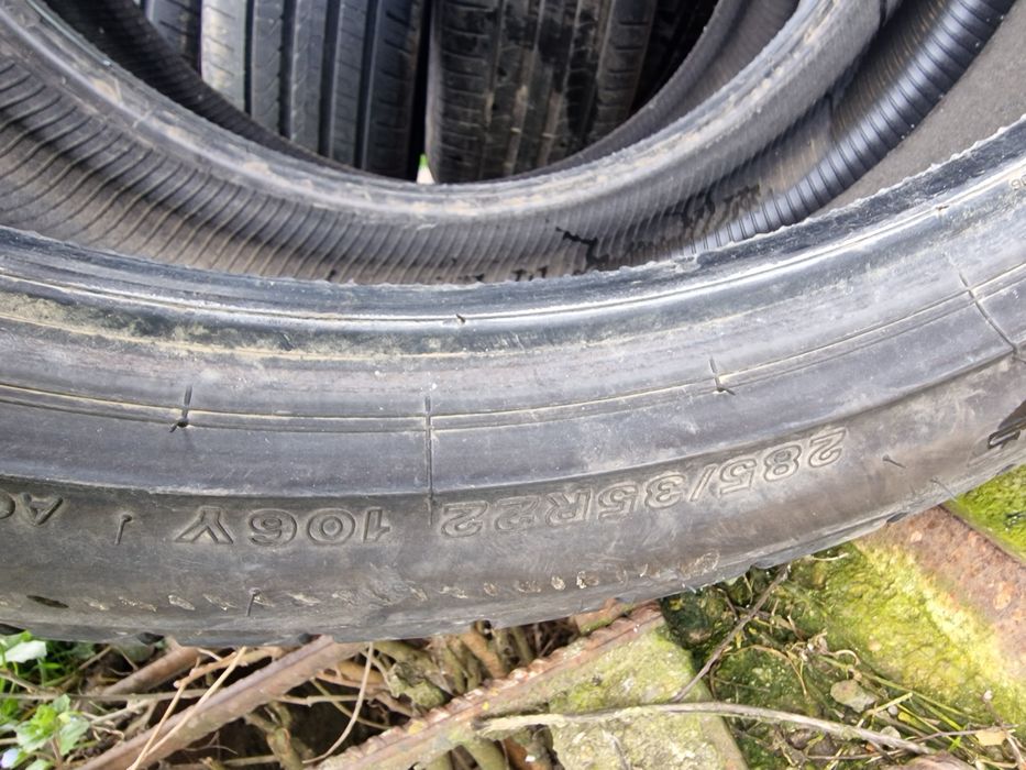 Anvelope 285/35R22 marca Bridgestone, DOT 2022