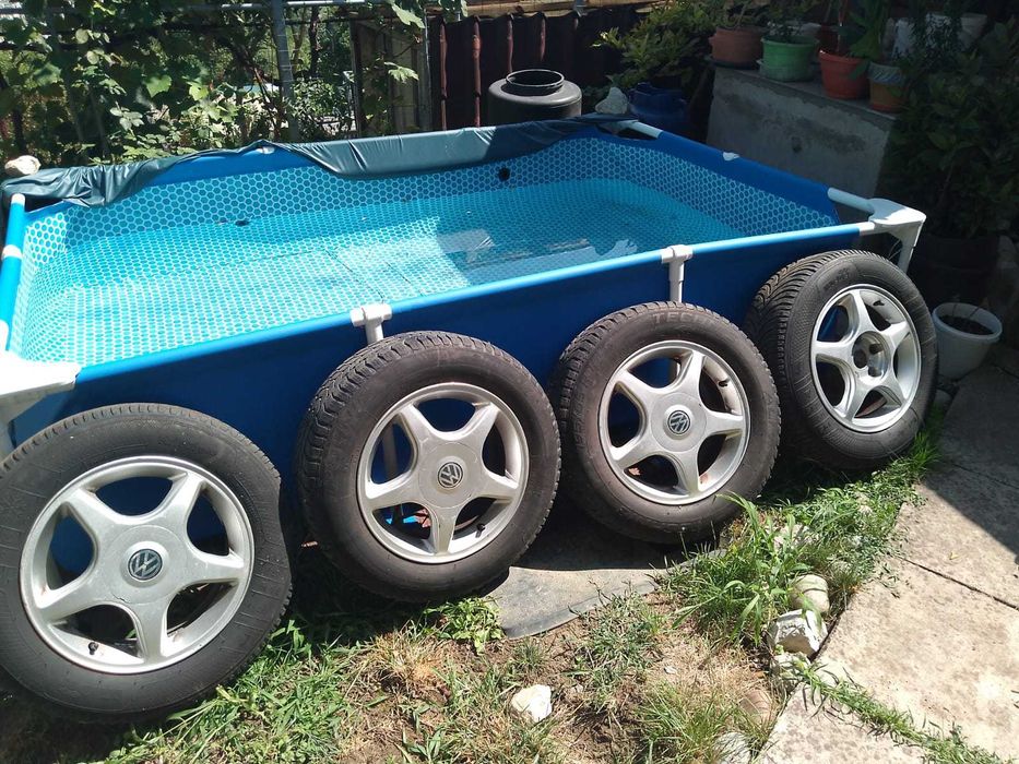 Jante wolkswagen + cauciucuri iarna