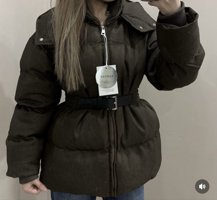 Женский пуховик зимний