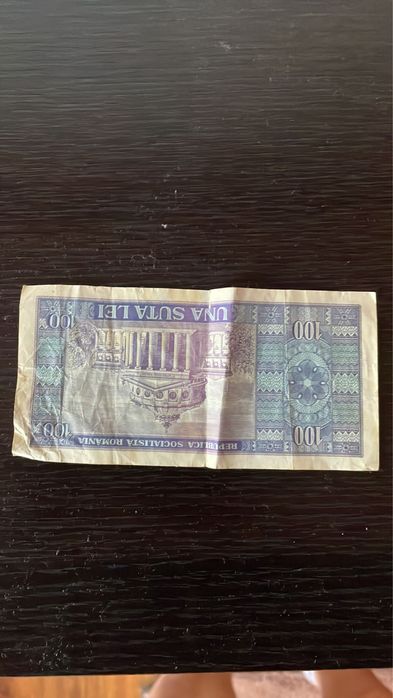 Bancnota 100 lei veche de colectie