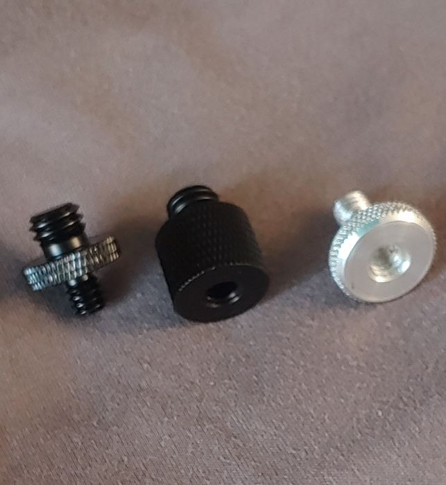 винт переходник штатива 1/4"-3/8"для фотостудии