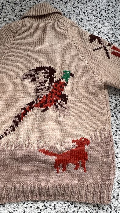 Мъжка вълнена ловна жилетка размер L