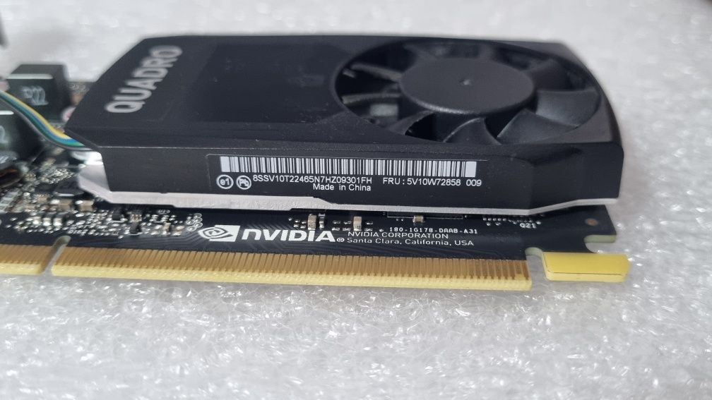 Placa Video nVidia Quadro P620 2GB GDDR5 128-bit, 4x mini DP