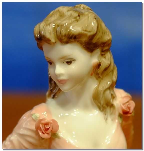 Фарфоровая статуэтка Жаклин, приз ”Статуэтка года”, Англия, клеймо