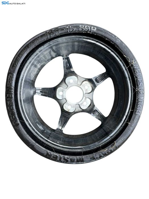 Roata Janta Rezerva Aliaj 5x112 165 15 Mercedes Clasa C Class W203 C180 C200 C220 C270 2001 - 2007 Cod A1705840538 2034012002 [B4190]