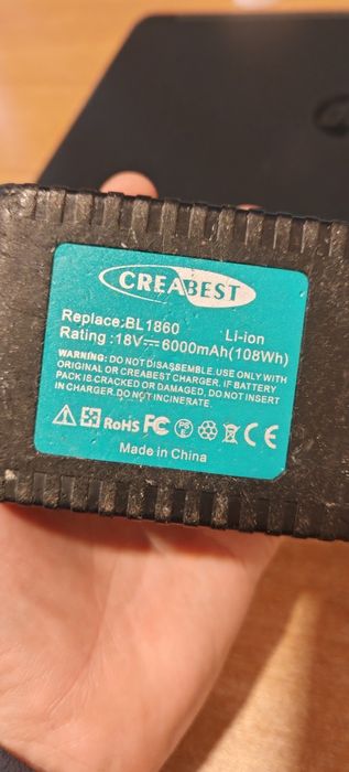 Acumulator Makita 18v,6Ah