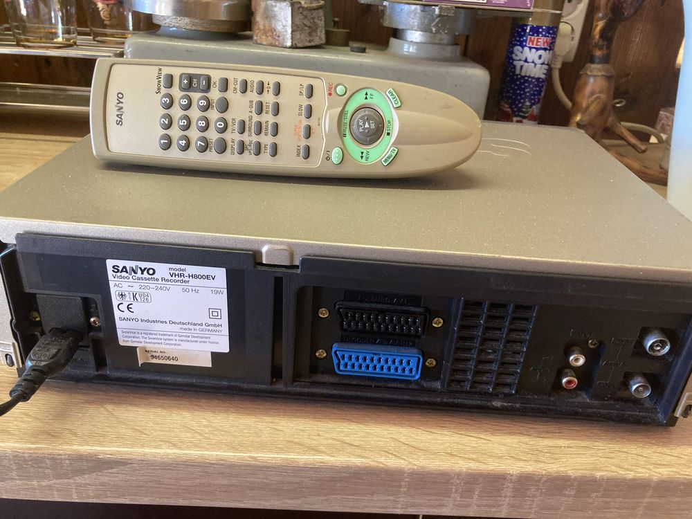 Video Sanyo videorecorder
