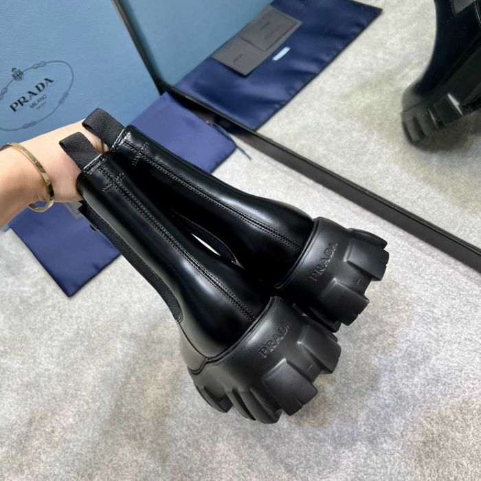 Ghete Prada - piele naturala 100% premium prezentare completa