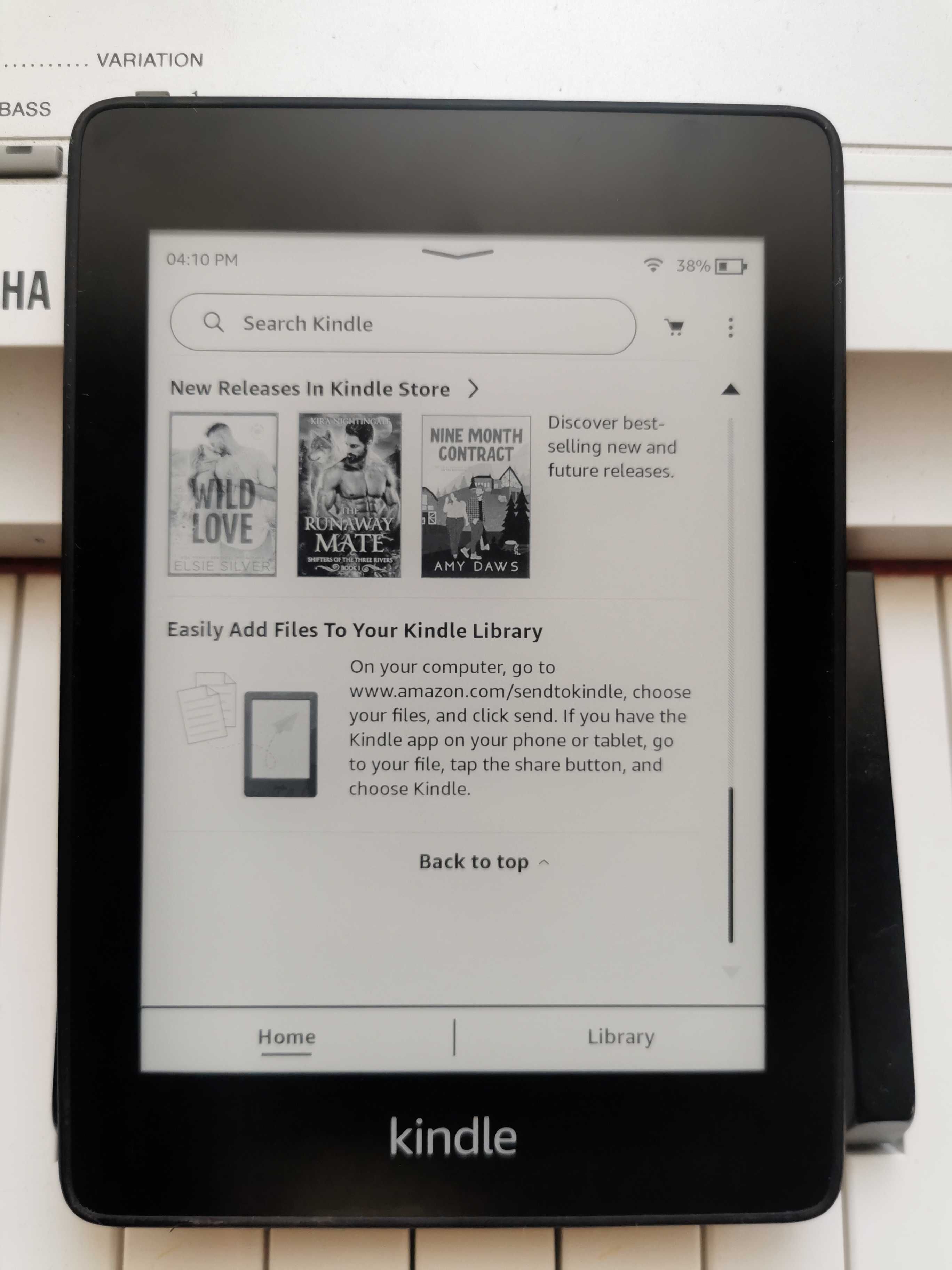 tableta carti e-book reader kindle paperwhite 10th gen backlight