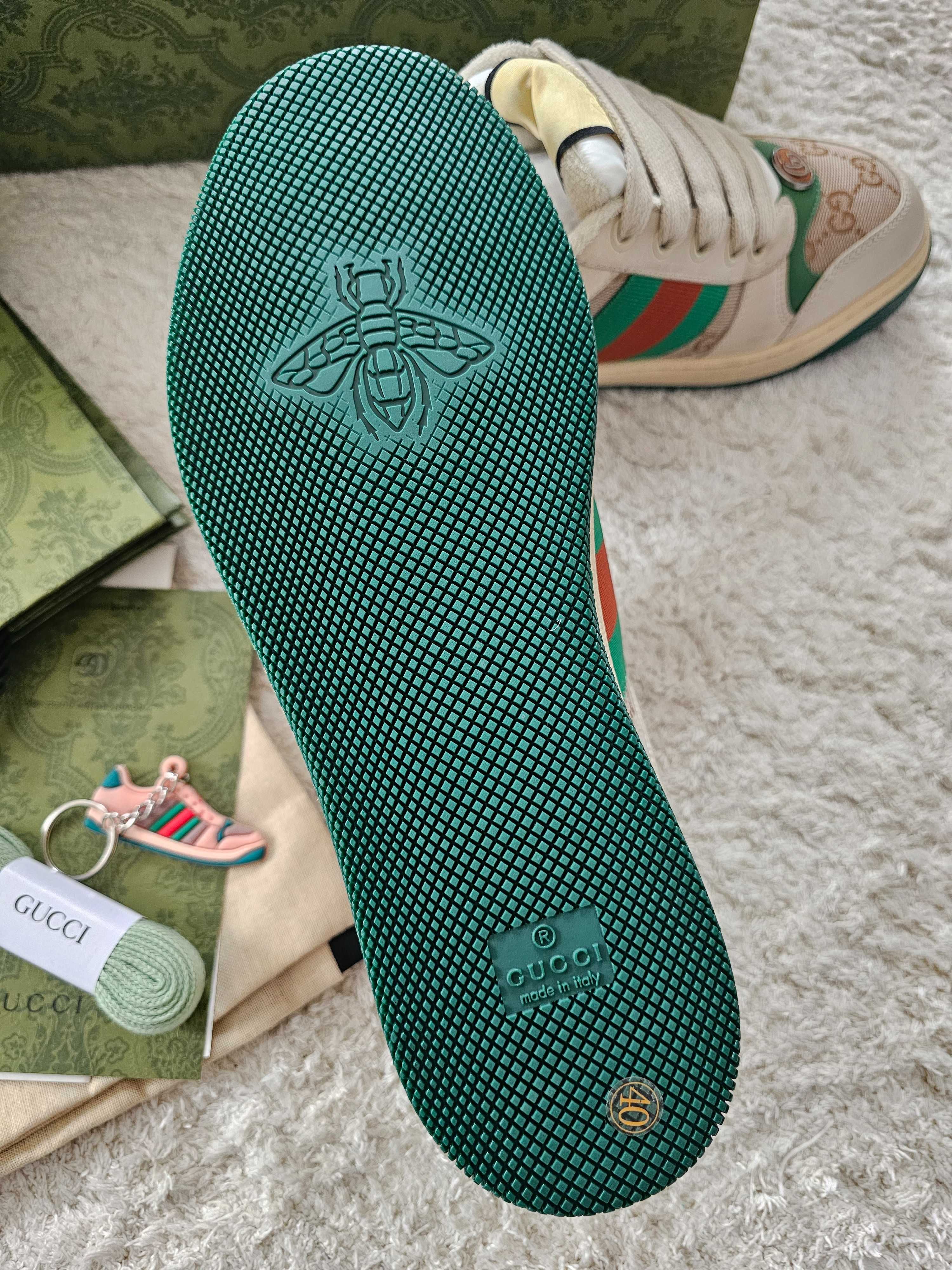 Tenisi Gucci Screener green /marimi 35-45/ Adidasi Unisex