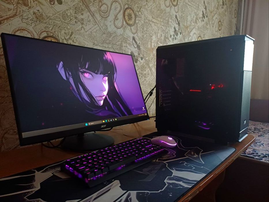 Игровой Компьютер GTX 1060 6GB/ I3-10100/16 GB ОЗУ/240 GB SSD / 165 HZ