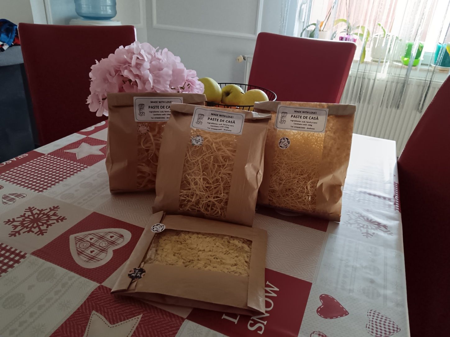 Paste din oua de casa