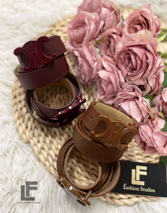 Тънки Колани Pinко, LV, Miu Miu, Celine, Guess в различни цветове НОВО