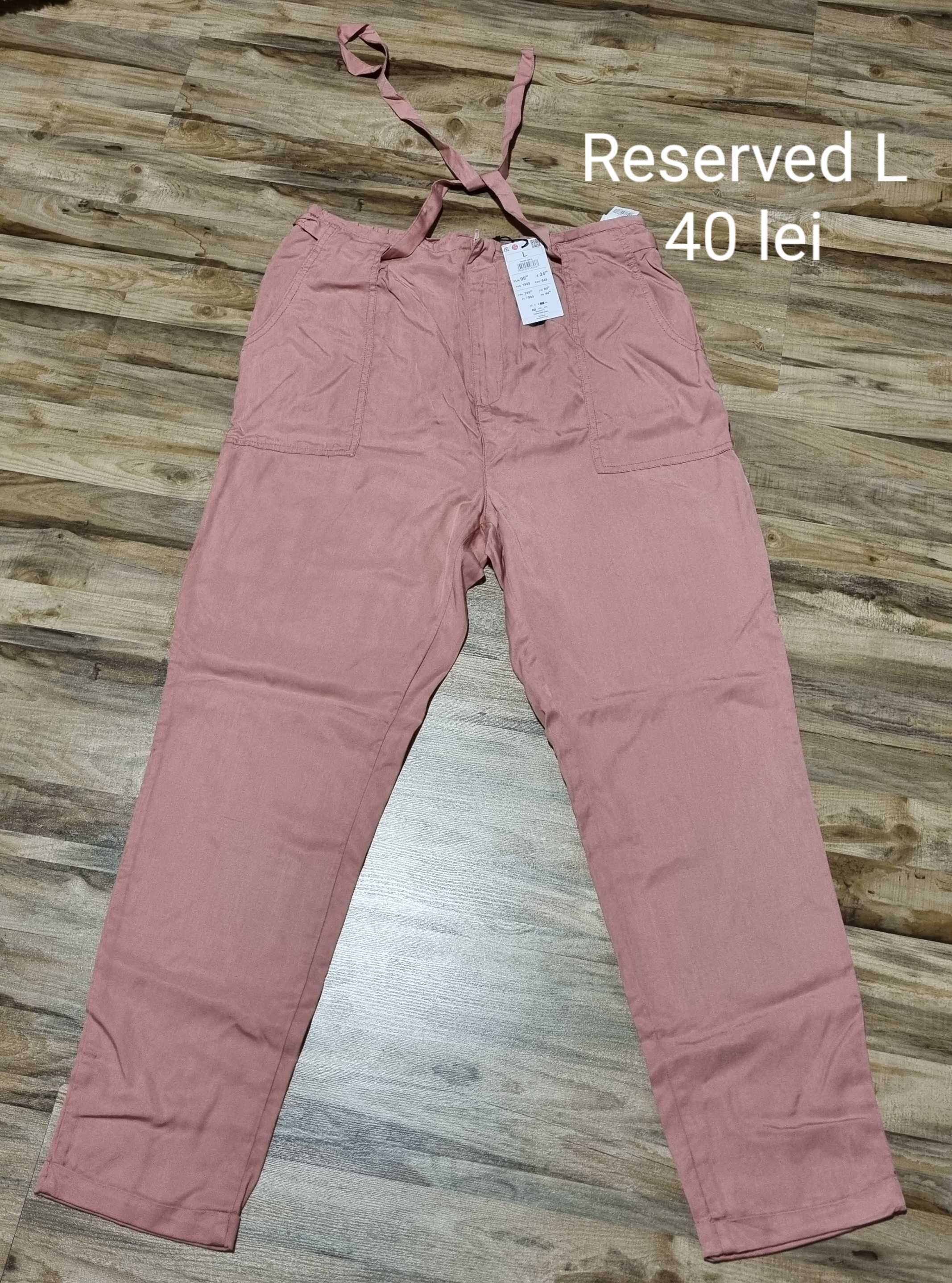 Pantaloni Reserved mărimea L  noi cu etichetă