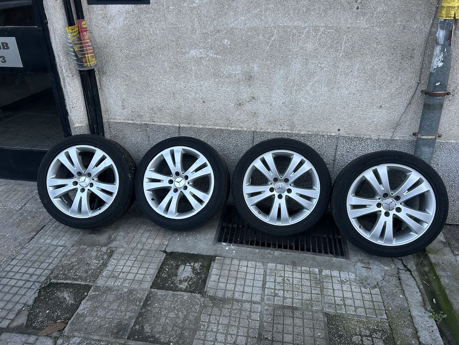 Оригинални лети джанти 17-ки за Мерцедес