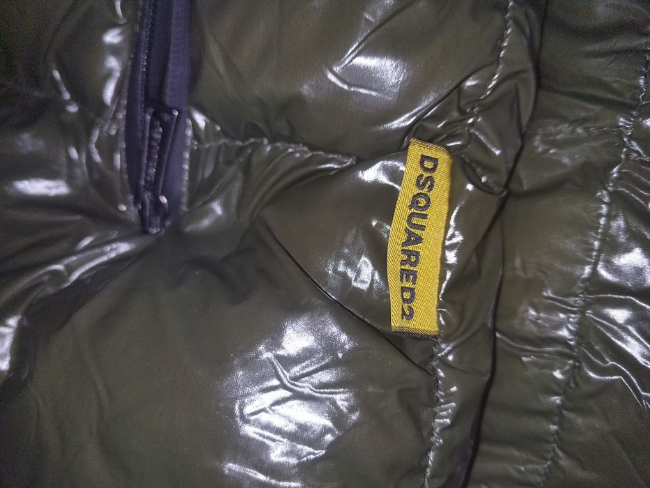 Geaca de iarna Dsquared2 verde