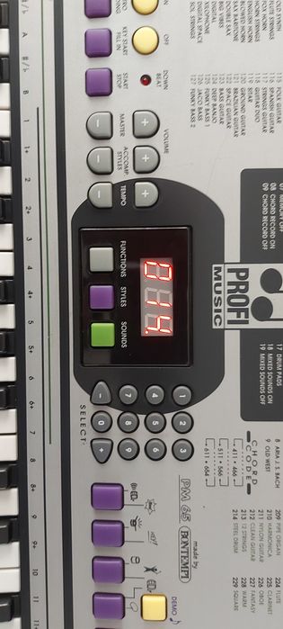 Orga electronică/sintetizator Bontempi PM65