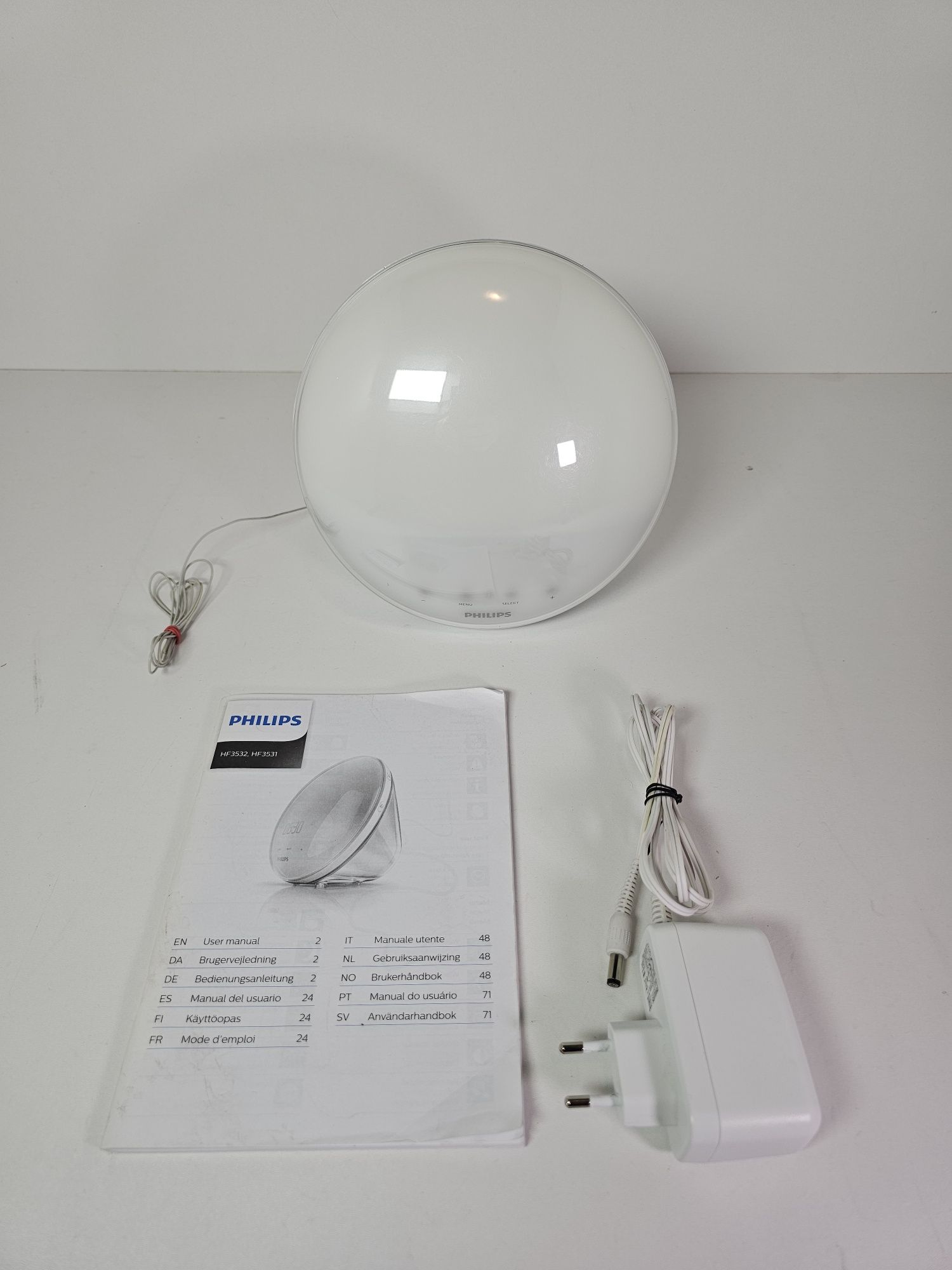 PHILIPS HF 3531 - Будилник с лампа / светлина