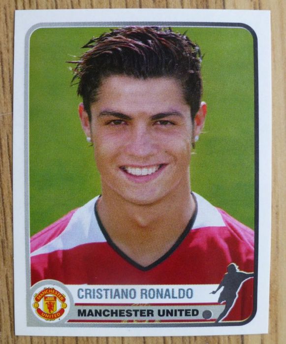 Sticker panini cristiano ronaldo