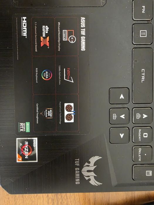 Наудбук Tuf gaming