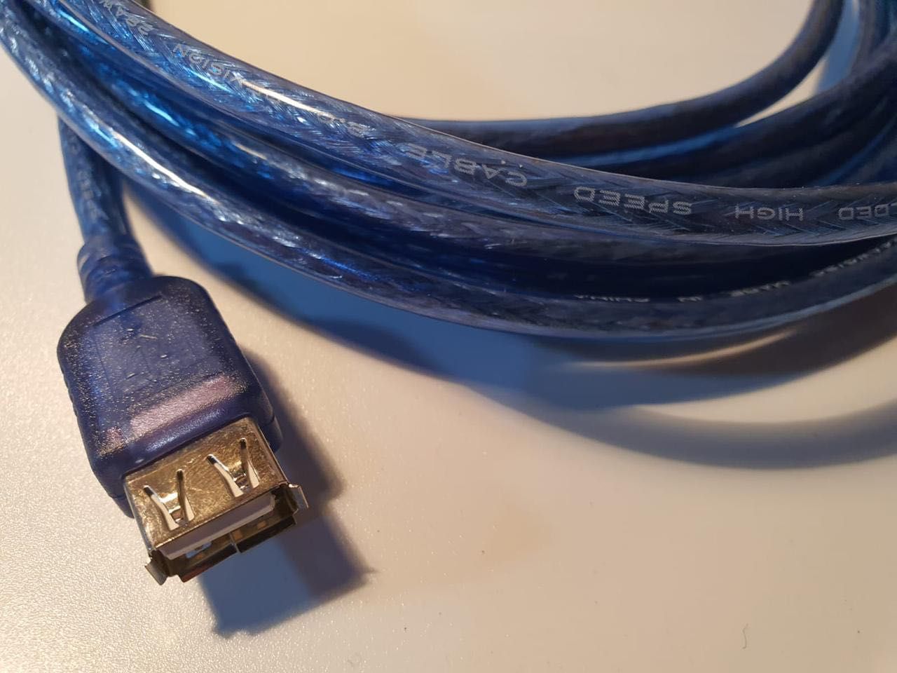 Кабель-удлинитель, USB AM-AF, Cable, Hi-Speed USB 2.0, 1.8 и 5 м