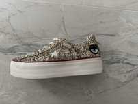 Converse X Chiara Ferragni One Star Platform-Gold