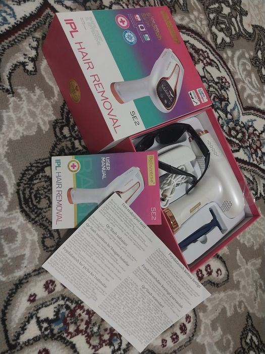 Fotoepilyator uyda foydalanish uchun lazerli, arzon narxda