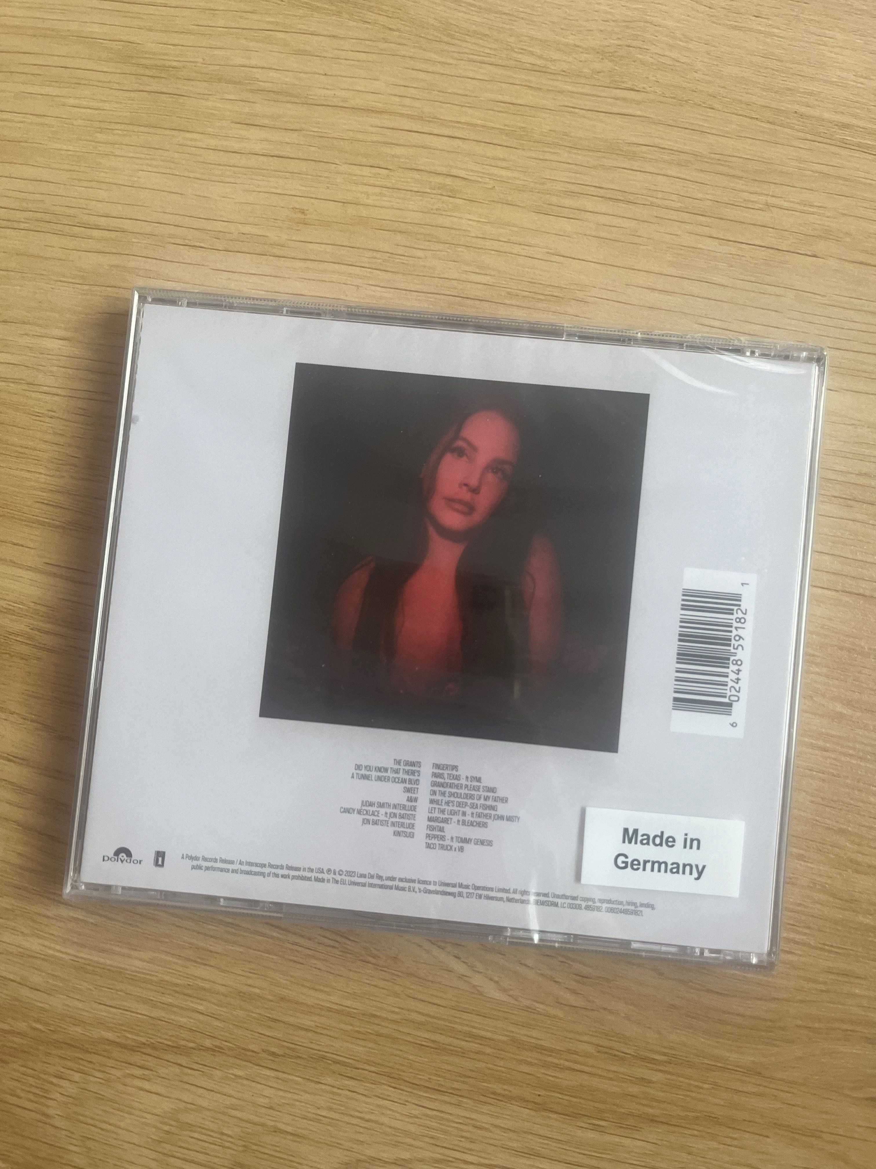 Lana Del Rey Dykttatuob Amazon Exclusive CD