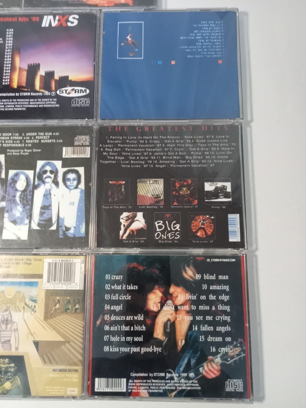 CD-uri vechi Rock, Pop anii 90,Led Zeppelin, U2, Aerosmith,Iron Maiden