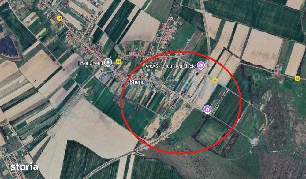 Gaminvest Teren intravilan de vanzare, Cheriu, Bihor,V4115