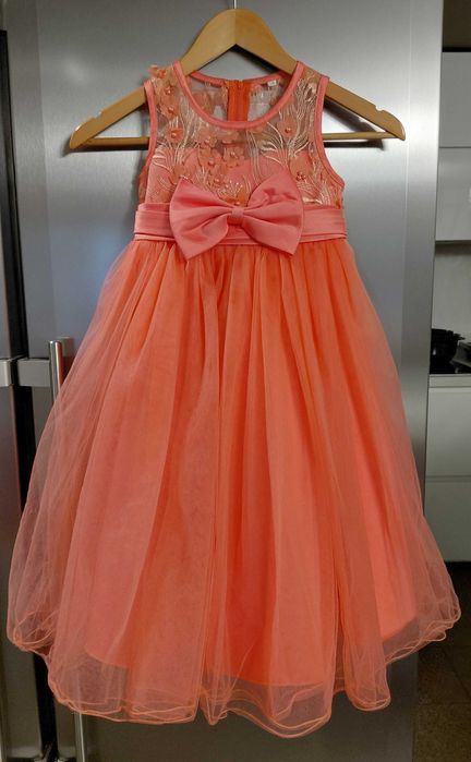 Официална детска рокля 4-6 години