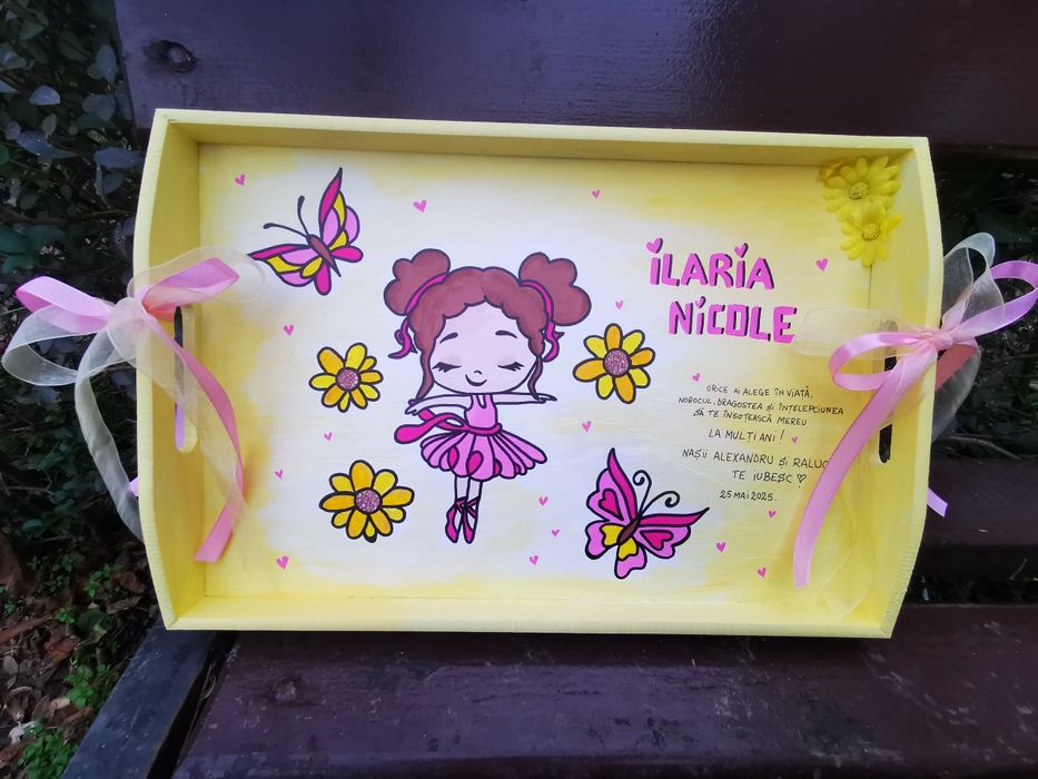 Tava moț / taviță turtă personalizată