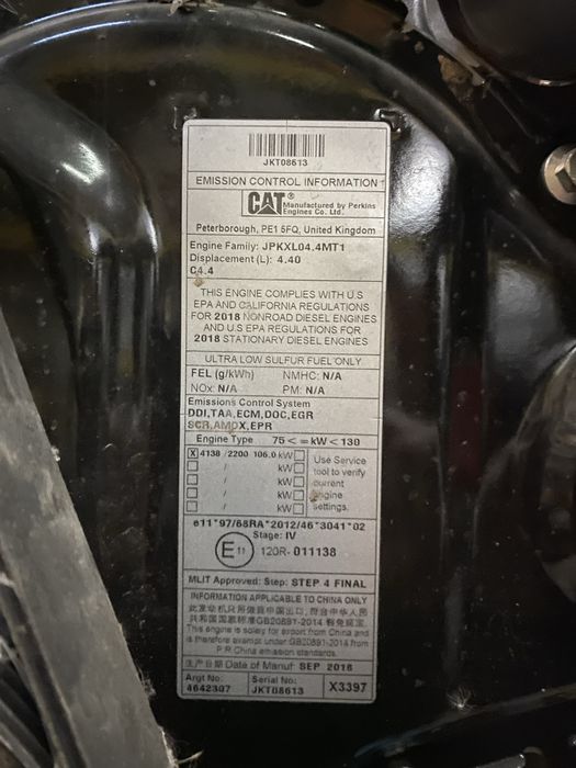 De vanzare motoare caterpillar C 3.4 si C 4.4