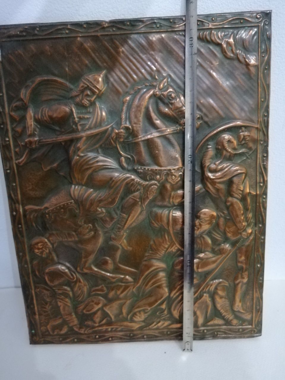 Tablou metaloplastie vintage bronz