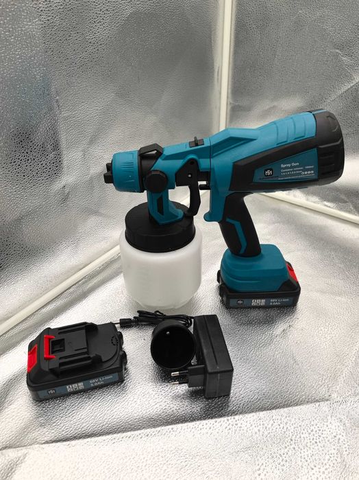 Pistol de vopsit cu acumulator Supamaster – 199 lei