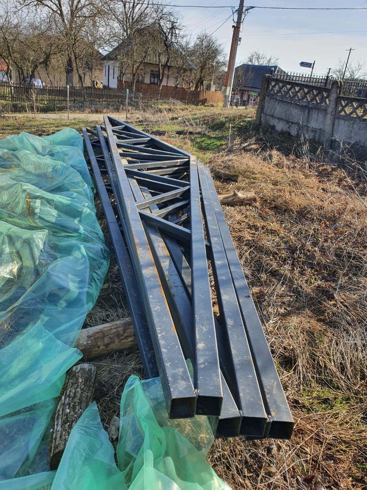 Structura Hală Metalică 8×20×4m