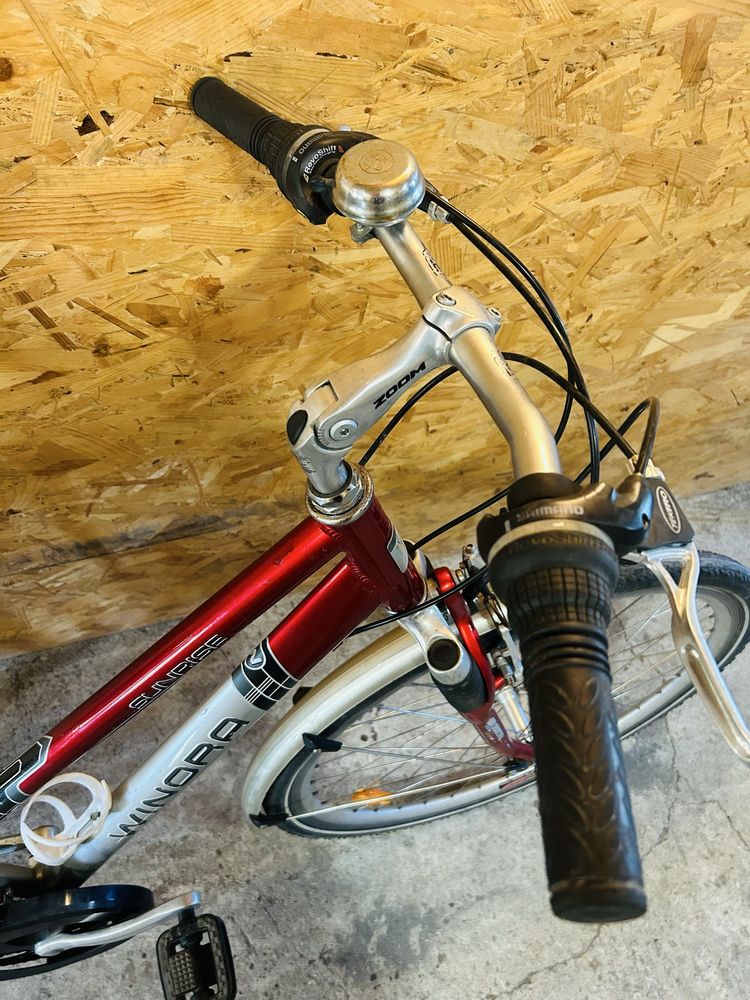 28цола Winora алуминиев дамски градски велосипед колело[21ck-Shimano]