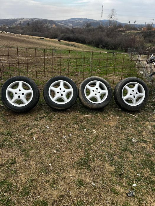 De vânzare jante aliaj aluminiu cu tot cu cauciucuri 185/60R14