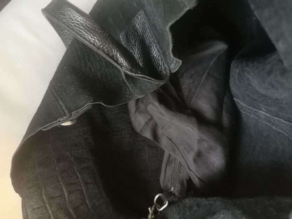 Чанта естествена кожа