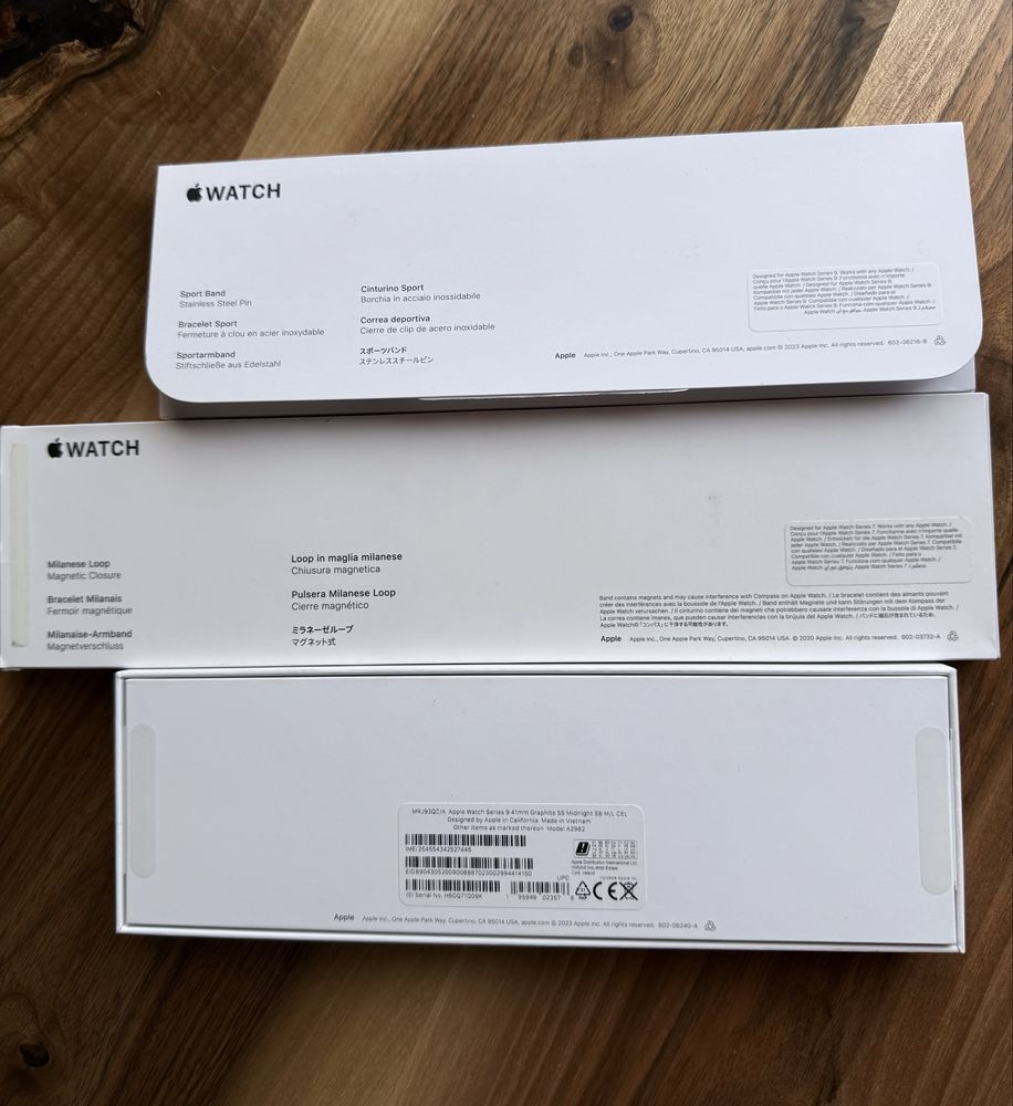 Apple watch 9 41mm GPS/LTEГаранция до 08.2026 Milanese/Stainless steel