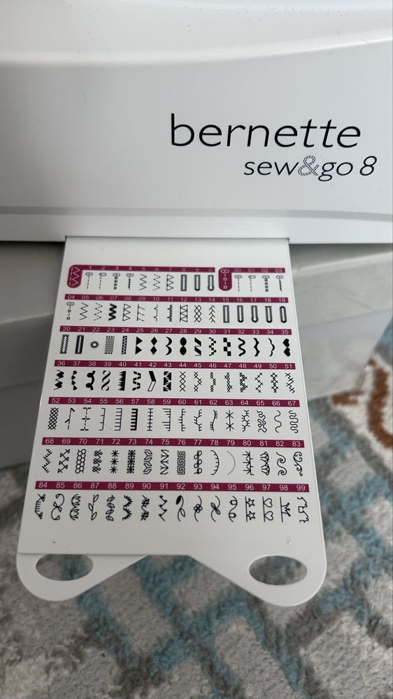 bernette sew&go 8