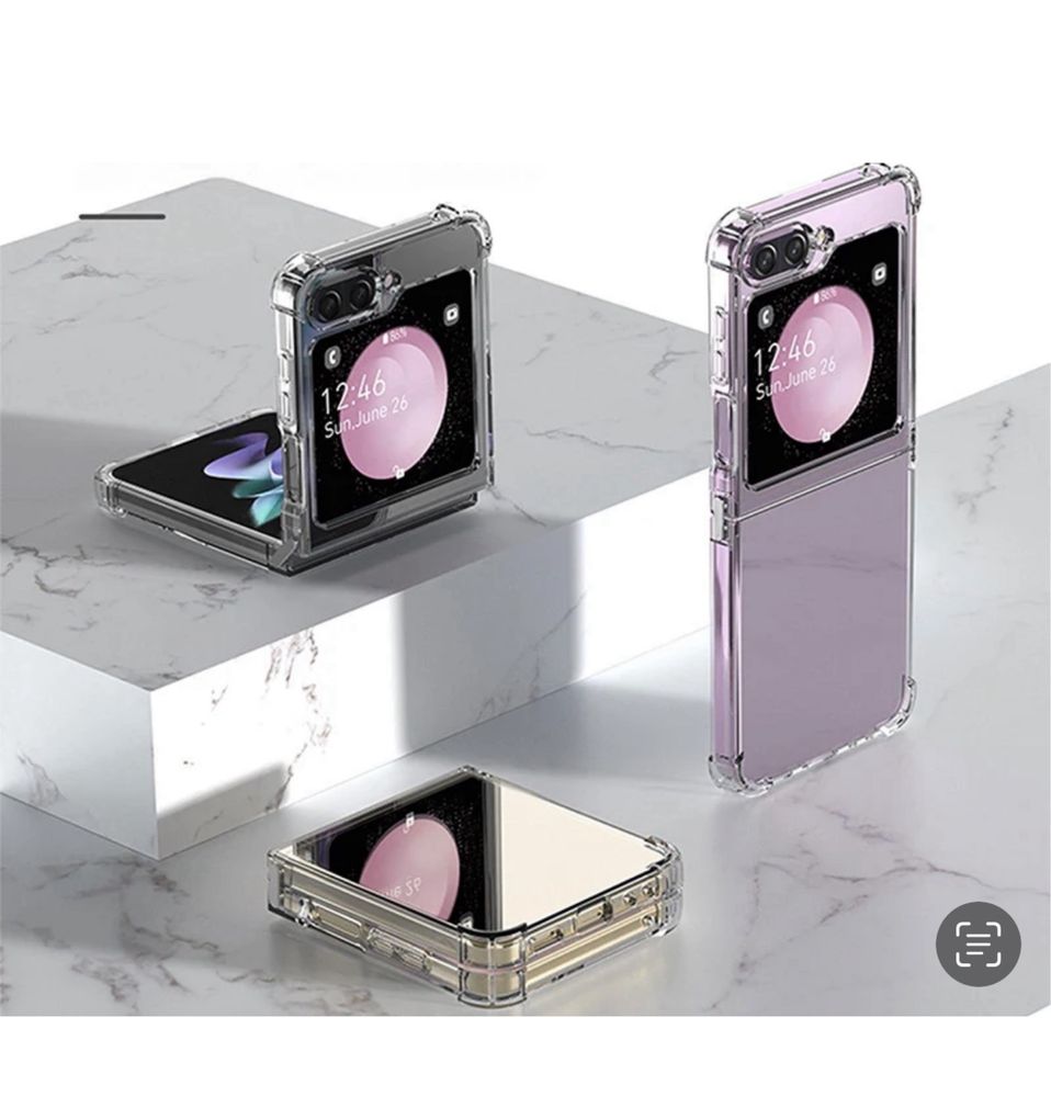 Samsung Z FLIP 3 4 5 6 - Husa Anti 2 Piese Spate Plastic