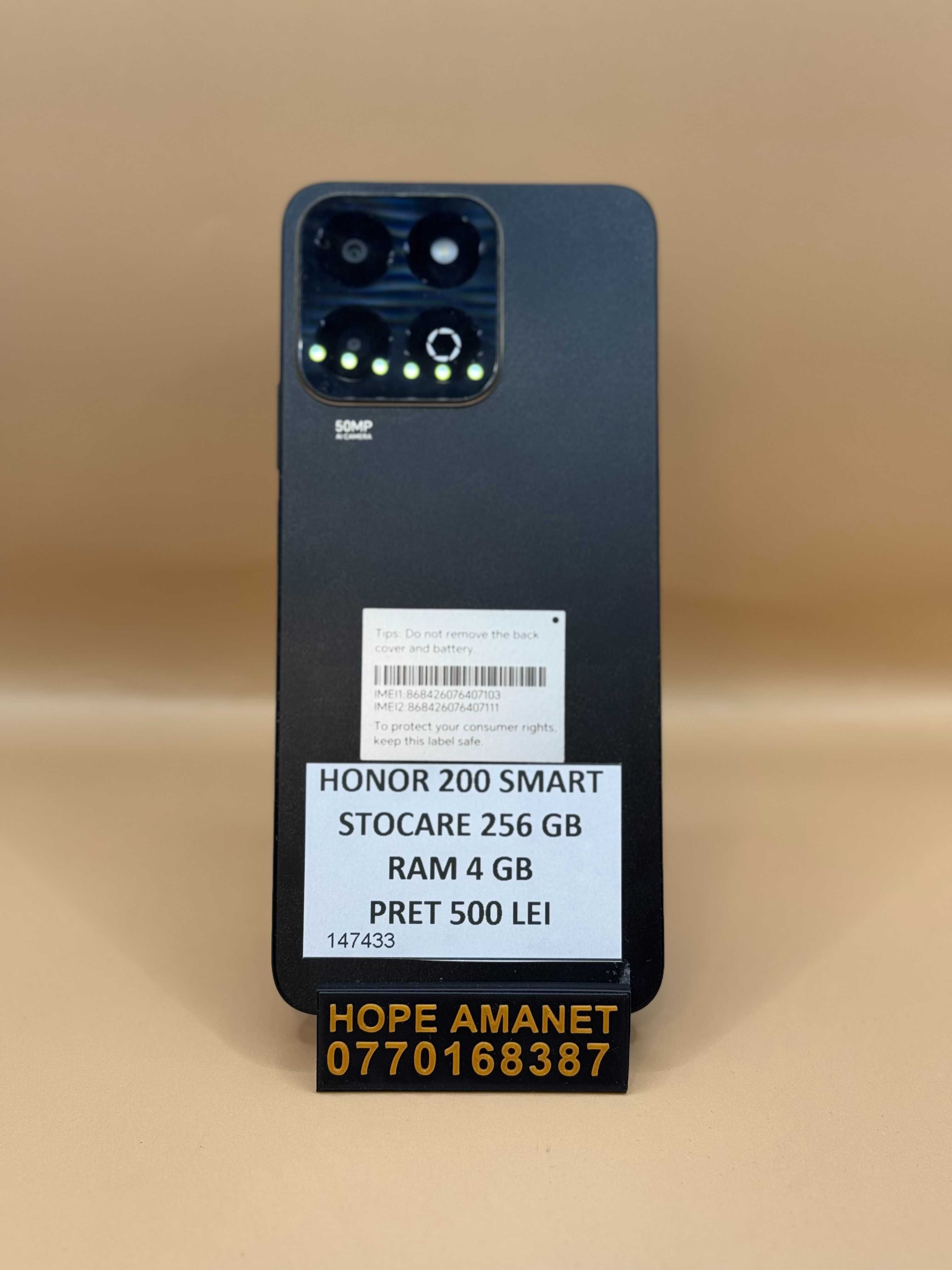 Hope Amanet P4 / HONOR 200 SMART 256GB 4 RAM