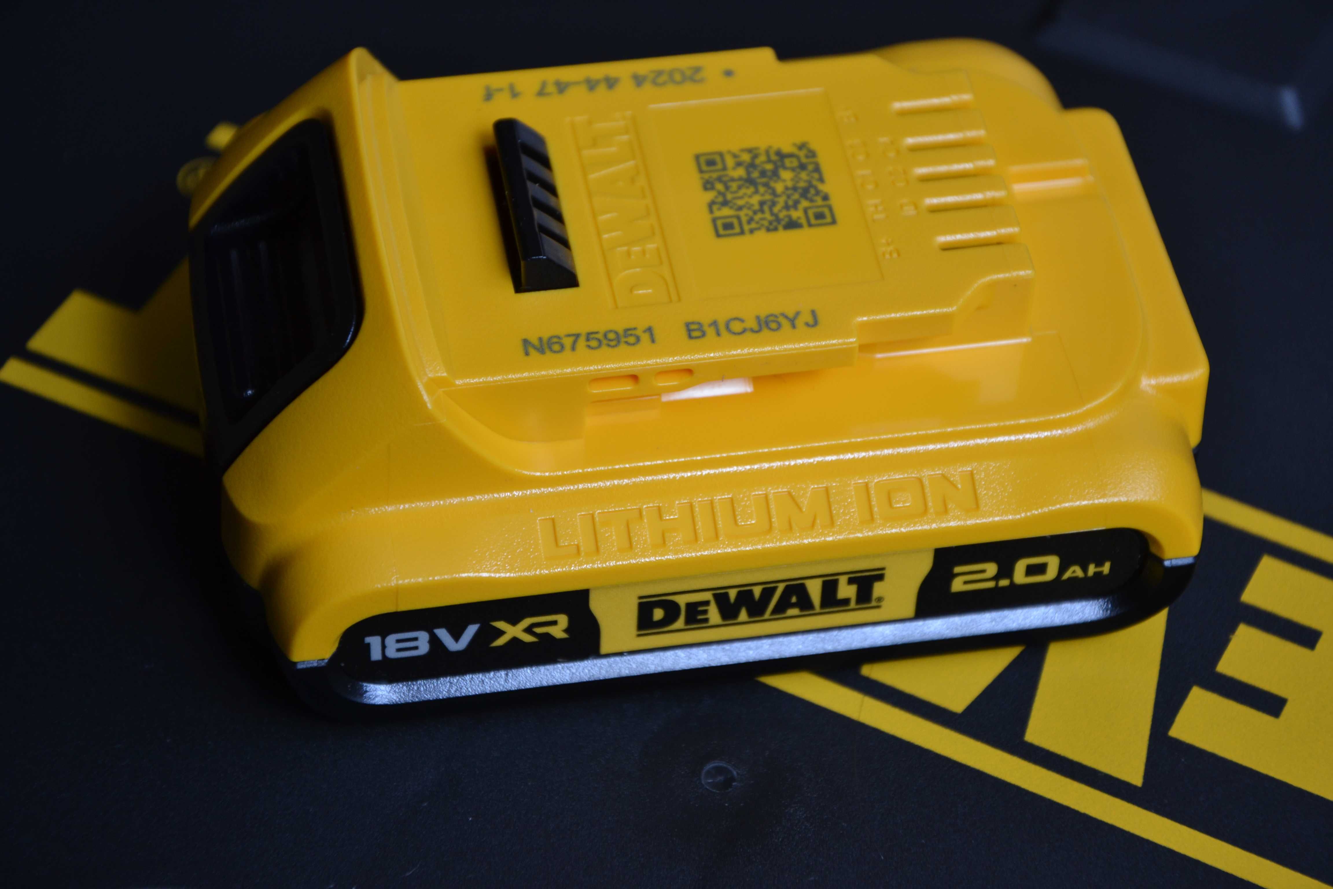 Нова, оригинална батерия DeWalt 18V, 2Ah