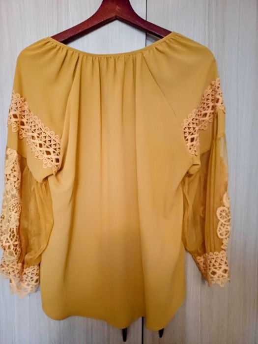 Cămașă galben muștar de ocazie