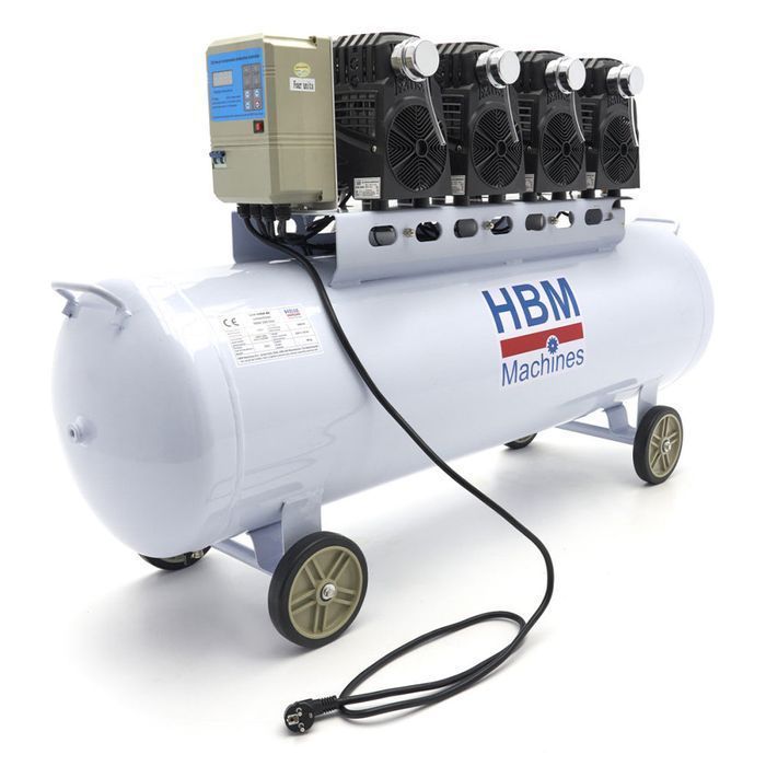 Compresor silentios cu zgomot redus fara ulei sgs 200l 10 bar hbm mach