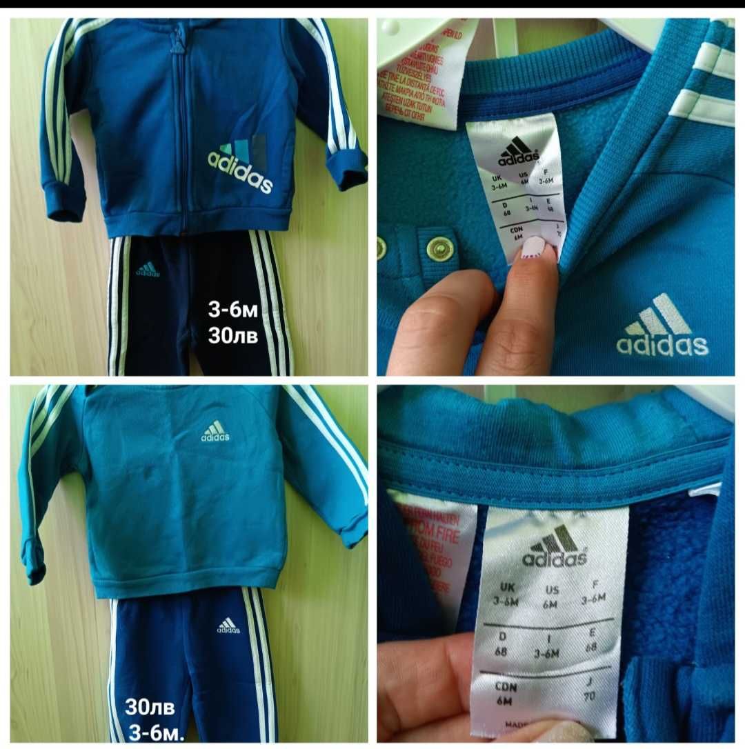 Adidas original 3-6m uk 2 екипа