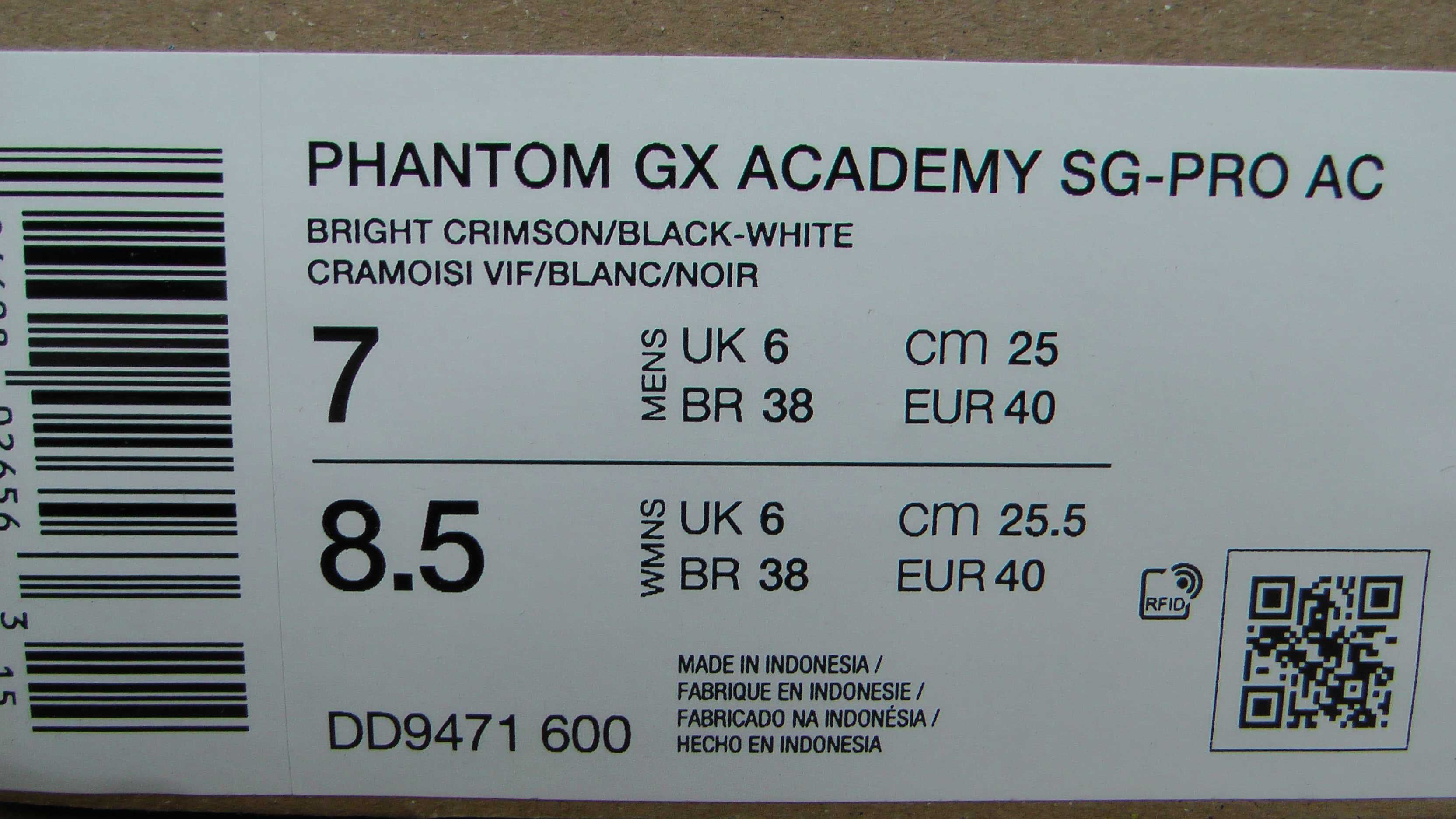 Ghete fotbal crampoane NOI Phantom GX SG-PRO AC marimea 40