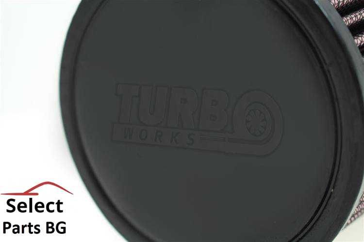 Спортен филтър конус Turbo Works 130x150мм вход 77мм