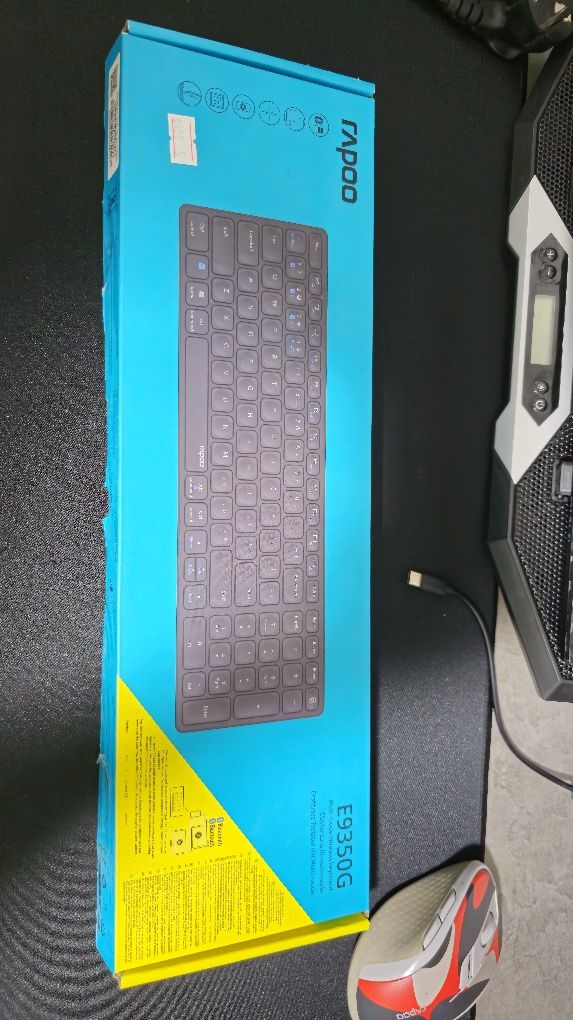 Ультратонкая беспроводная клавиатура Rapoo E9350G — стиль и надежность
